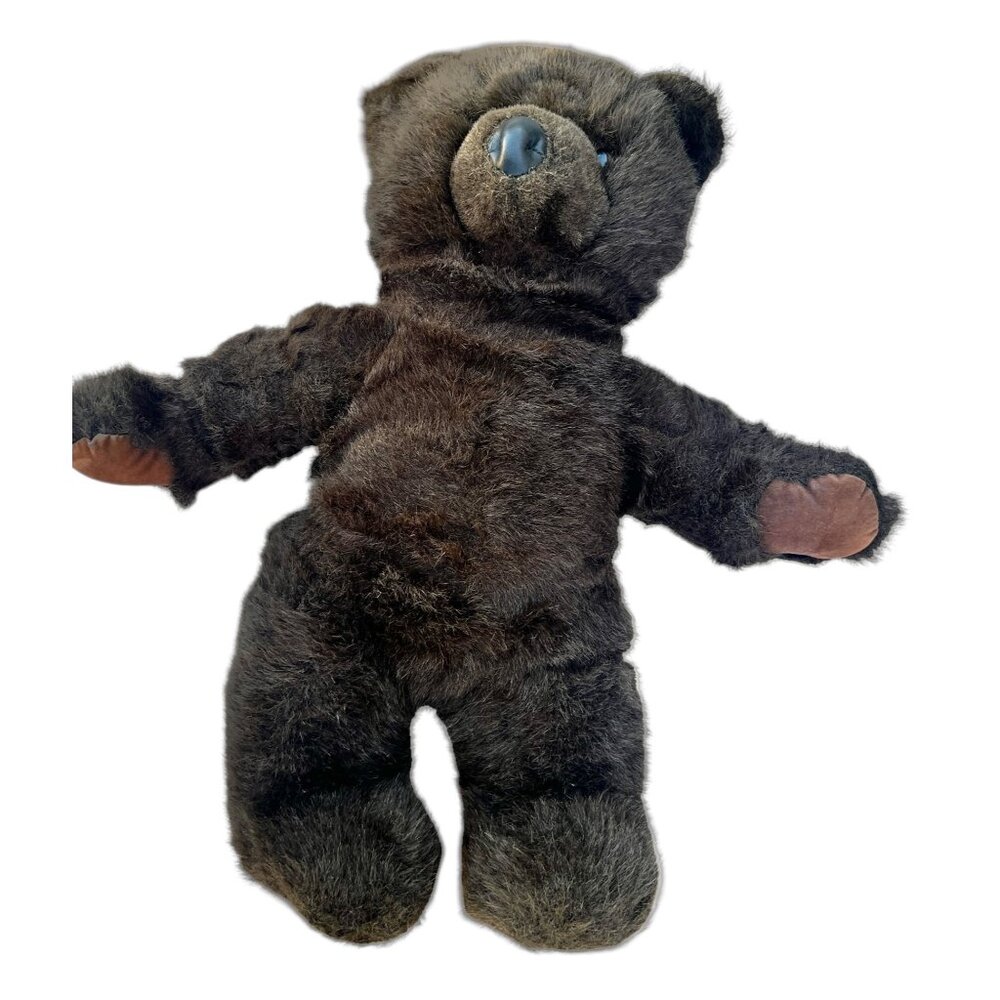 L.L. Bean Plush Bear 17" With Blue Fleece Jacket By Douglas Co Polyester Fibers - Picture 10 of 11